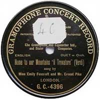 Gramophone Concert Record G C-4396